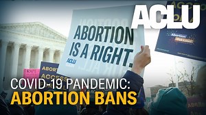 1.3K reactions · 107 shares | States are using the COVID-19 crisis to restrict access to abortion. We’re fighting back. | ACLU | Facebook