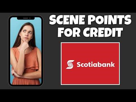 How To Redeem Scene Points For Credit On Scotiabank App | Scotiabank Online Banking Tutorial