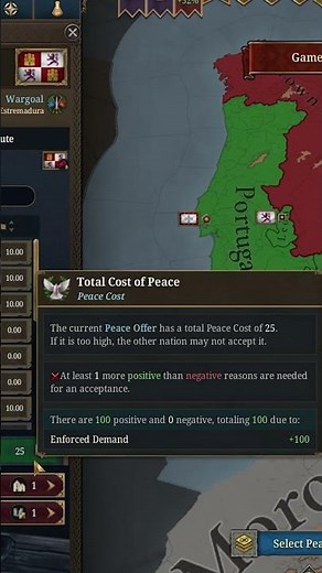 Did you know you can ENFORCE PEACE in eu5? #eu5 #europauniversalis