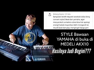 Yamaha Style Converted to Medeli Akx10, How are the Results???