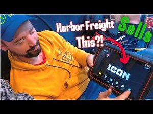 You Need to See the ICON T10 Scan Tool - Exclusively at Harbor Freight‬ Tools! $2k!