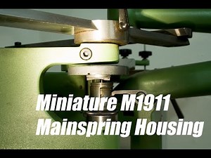Miniature M1911: Mainspring Housing