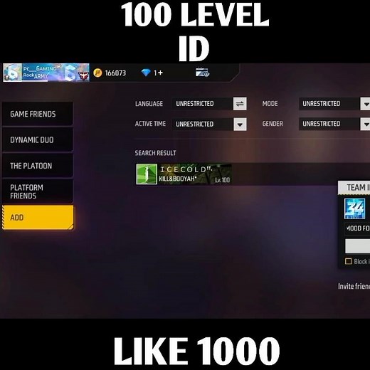 Ice cold ff 100 level uid || 100 🤬 Level done #short #viral