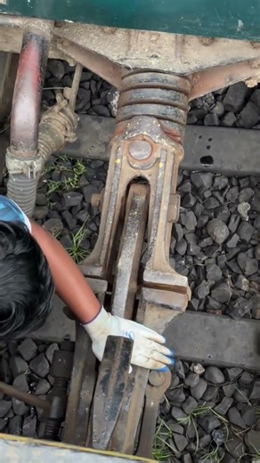 Railway Coupling Procedure. #train #shorts