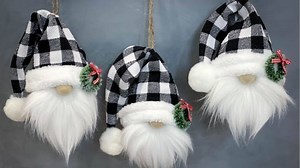 DIY Scented Pinecone Gnome Ornament