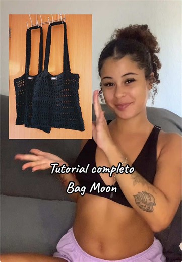 Tutorial Completo: Bolsa de Crochê da Moon