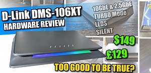 D-Link DMS-106XT 10GbE and 2.5GbE Switch Review