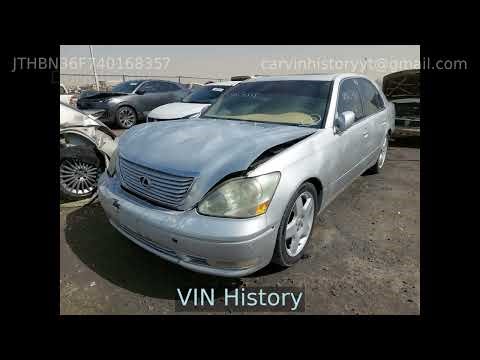 2004 Lexus LS 430 JTHBN36F740168357
