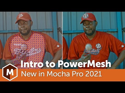 Mocha Pro 2021: Intro to PowerMesh Warp Tracking
