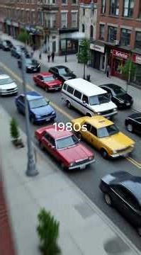 Evolution of Transportation: 1950 - 2050 (From Classic Cars to Future Tech)