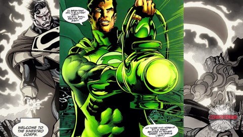 Superman as yellow and green lantern explained