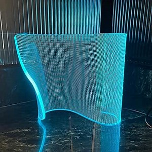 RGB Table Lamp LED,RGB Desk Lamp,Modern Bedside Lamps for Futuristic Ambient Mood Lighting,Unique Gaming Light with Smart APP&Remote Control Dimmable,for Room Decor,Concerts,Dance,Office,Gift