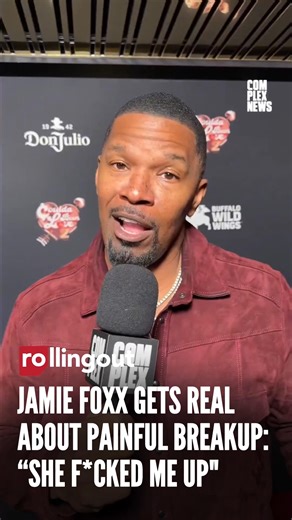 Jamie Foxx is keeping it real about heartbreak. 💔 Ahead of dropping his new single “Somebody,” the Oscar winner revealed a painful Valentine’s breakup with a “Spanish” woman he says “f*cked him up.” Now, the music is telling the story. 🎶🔥 Video credit: COMPLEX #JamieFoxx #Somebody #NewMusic #CelebrityNews #RollingOut | Rolling Out
