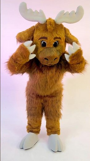 Reindeer Mascot Costume 🦌 | Festive Character for Events ✅