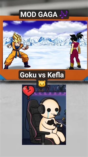 Goku vs Kefla 🐱 #dragonball #psp #ppsspp