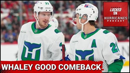 What a Whale of a Comeback for the Carolina Hurricanes Winning 5-4 Over the Mammoth