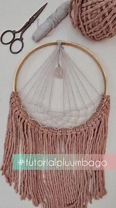 Tutorial gratis n.17 Deseo lo disfruten mucho 😊#tutorialatrapasueños #dreamcatcher #dreamcatchertutorial #atrapasueños #diycrafts #diyhomedecor | Pluumbago