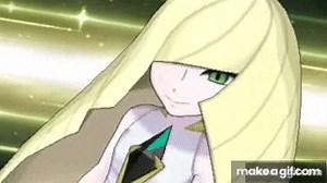 Pokémon lusamine on Make a GIF