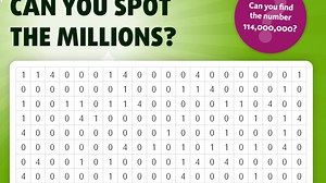 Can YOU spot the millions hiding in this fiendishly difficult puzzle?