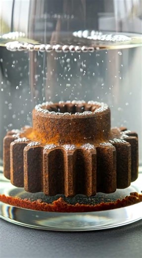 Satisfying Rust Removal: Small Gear Cog Acid Bath