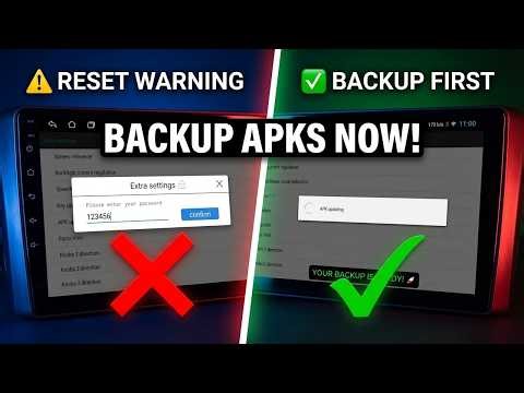 ⚠️ STOP! Don’t Factory Reset Android Stereo (Save Zlink/Tlink5)