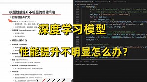 手把手带你提升模型性能！