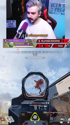 Fallando todo pero saco 7 bajas y mas d e2k de daño #apexlegends #apex #eliasprotest #gaming | Elias Bomba de Racimo