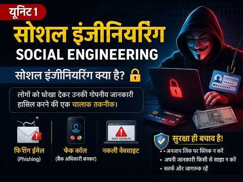 Social Engineering (Hindi Educational Video Script) cyber security