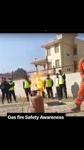 Fire safety101 GAS cylinders fire Safety Awareness #fire #fireworks #gascylinder