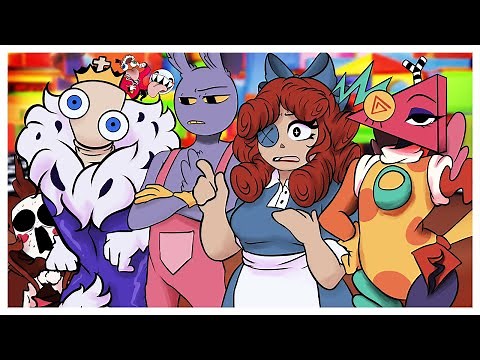 The Amazing Digital Circus (FanGame) - All 4 Endings | Full Game [No Commentary]