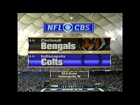 1998-12-13 Cincinnati Bengals vs Indianapolis Colts
