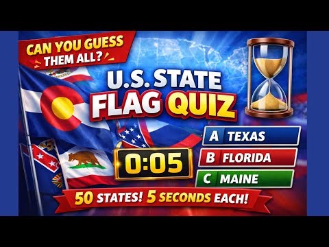 U.S. STATE FLAG QUIZ