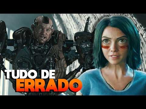 TUDO de ERRADO com ALITA: ANJO DE COMBATE