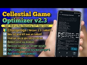 Crazy!! Celestial Game Optimizer v2.3 Module Without System Limits!