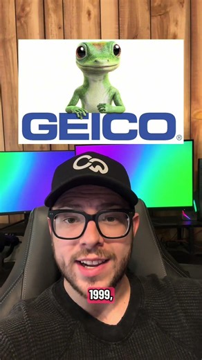 Geico Gecko #marketing #geico #mascot #gecko #geicogecko #advertising #contentmarketing #brand