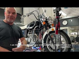 Complete restoration of Moto Guzzi V7 special 1972