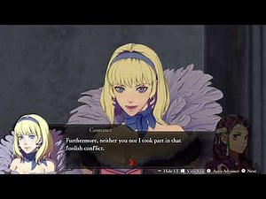 ALL Constance Supports Fire Emblem Warriors Three Hopes 4K
