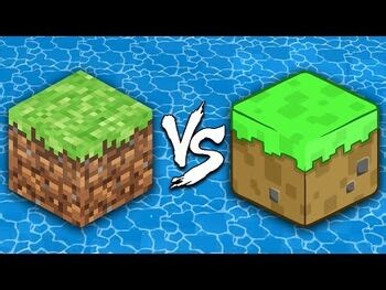 Minecraft vs Cartoons