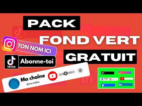 Comment avoir des Animations Réseaux Sociaux sur ses Vidéos ? (Pack Gratuit)