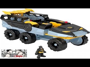 Fisher-Price Imaginext DC Super Friends Batman Toy Transforming Bat-Tank with Lights Sounds Review