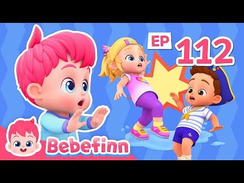 ⛑ Daily Safety Song | EP112 | Be Cautious, Be Careful! | Bebefinn Nursery Rhymes