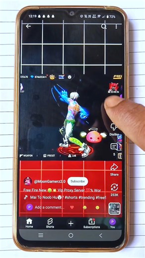 Free Fire Proxy Server Dawnload Trick 🤑✅ #shorts #freefire #short #ytshorts #garenafreefire