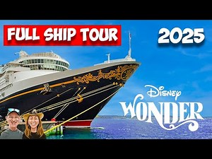 Ultimate Disney Wonder Ship Tour | Complete Deck-by-Deck Walkthrough