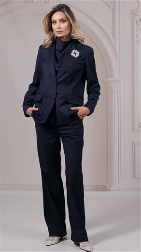 Modern power dressing, perfected. #powersuit #fashionstyle #elegance