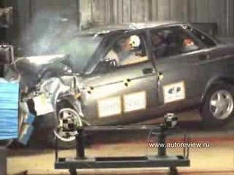 Lada Priora Crash Test #2 EuroNCap