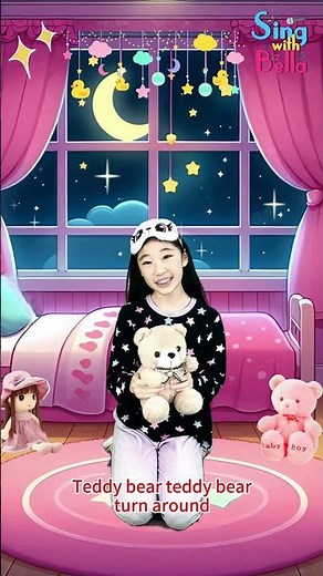 Teddy Bear | Goodnight Song for kids | Sing with Bella - Visit Channel for Full/4K Video