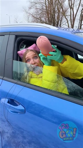 When Testing Car Windows Gets Crazy 🚗✨ #Comedy