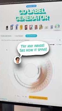 I made a tool for making CD labels (also Jewelcase covers and tray cards).