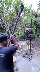694K views · 3.5K reactions | The process of installing a super long water drill pipe #reels | Faozan Faozan | Facebook