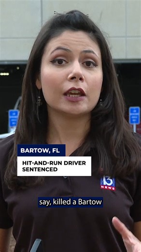 The man who hit and killed a Bartow High School student weeks from graduation, then left the scene, is headed to prison. READ MORE: https://tinyurl.com/ma47fpmd | FOX 13 News - Tampa Bay